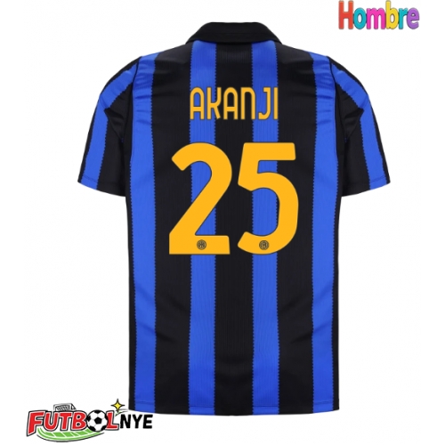 Camiseta Inter Milan Manuel Akanji #25 Primera Equipación 2026-27 manga corta